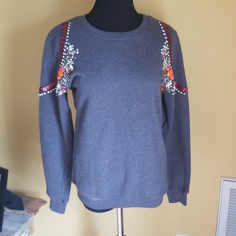 Jeweled Sweatshirt